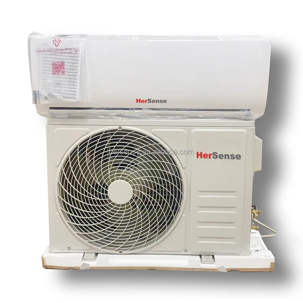 Hersense Cooling Heat Smart Wifi Split Condizionatori D'Aria 9000 12000 18000 24000 Btu Wall Inverter Wind Free Per La Casa Ac Dc