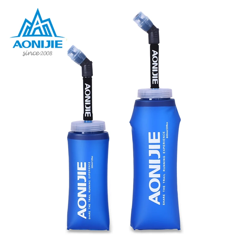 Aonijie Soft Flask Pieghevole Pieghevole Bottiglia D'Acqua Tpu Gratuito Per Correre Jogging Idratazione Pack Mochila Hidratacion Camping