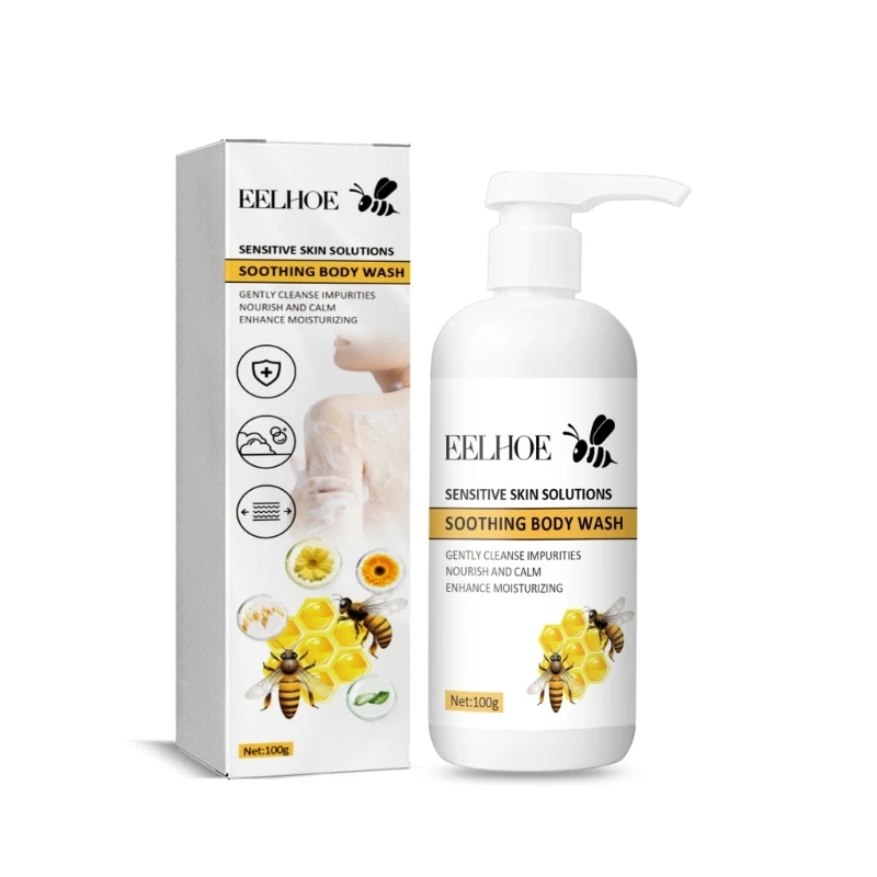 Rxjc Gel Doccia Pulizia Profonda Gel Doccia Gel Doccia Lenitivo Pelle Idratare Pelle Ridurre Prurito Gel Doccia