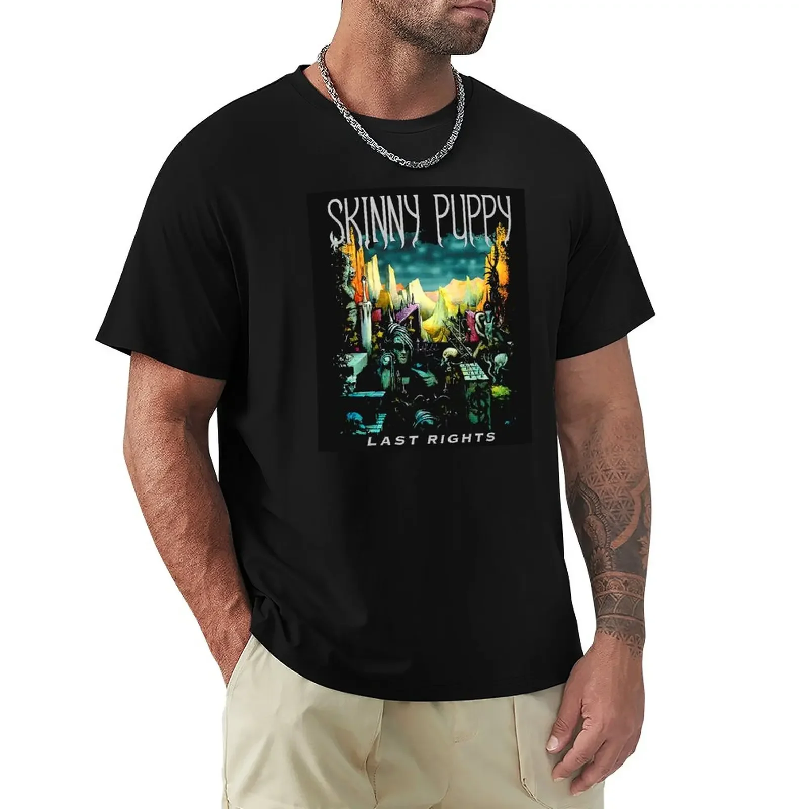 Skinny Puppy Best Logo01 T-Shirt Hippie Clothes Vestiti Estivi Vestiti Carini Top Uomo