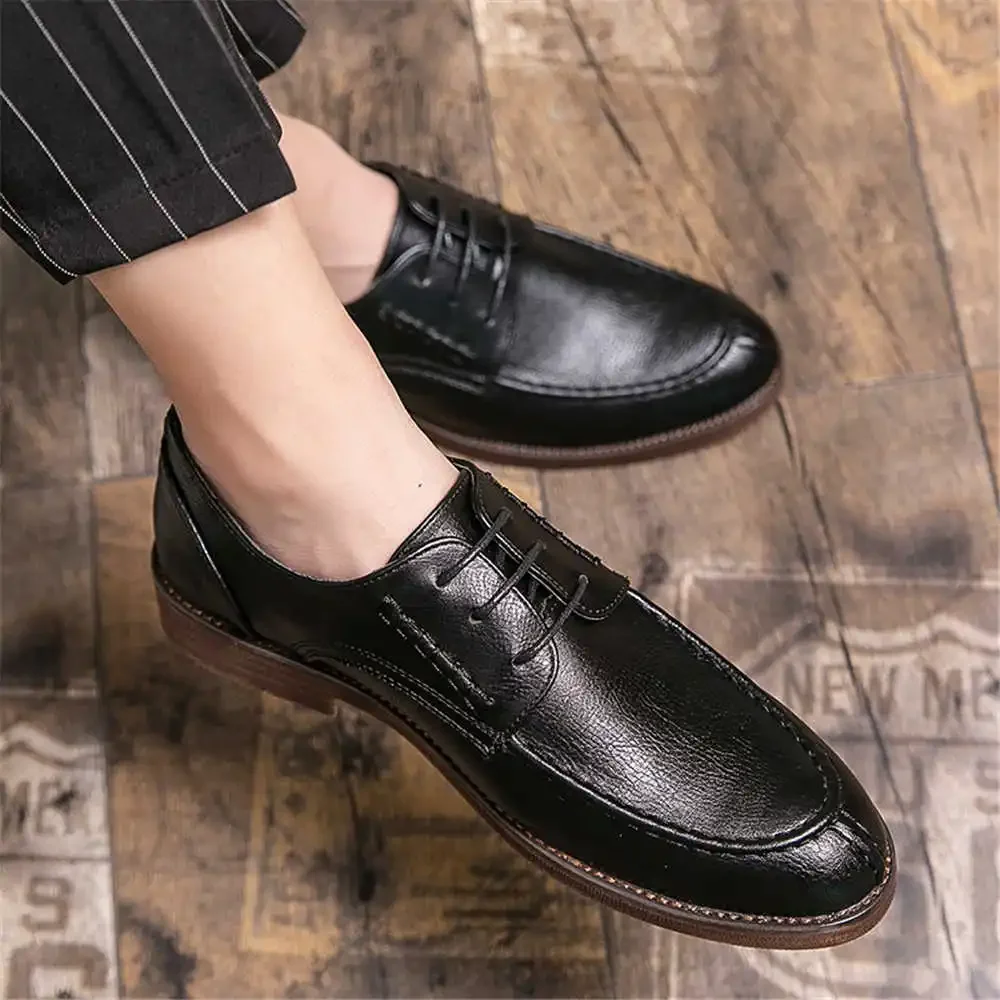 Gentleman Derbies Scarpe Da Uomo 39 Tacchi Nero Uomo Scarpe Eleganti Abito Da Sposa Sneakers Sport Tenisse Vendita Superiore Dropshiping