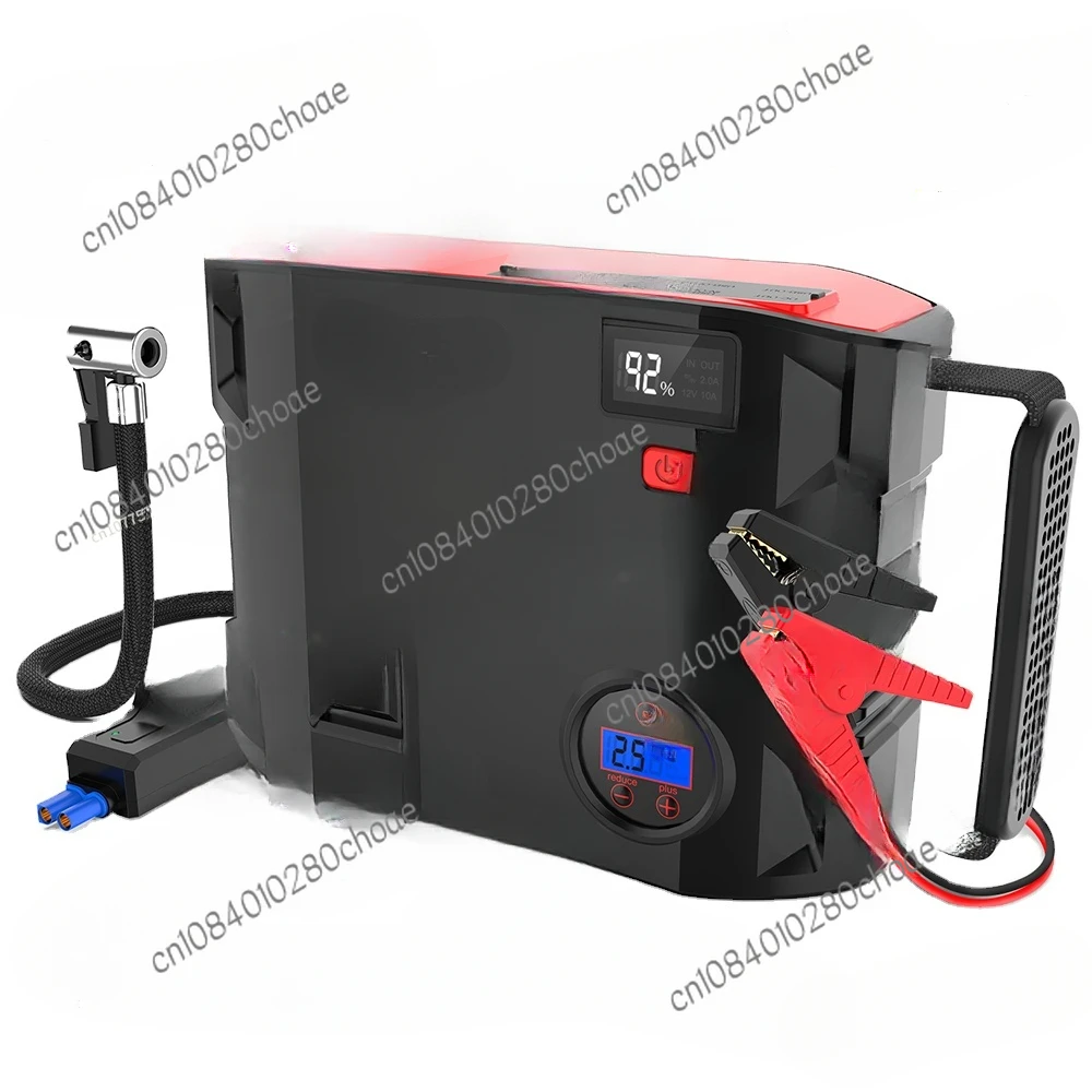 Utrai 2000A Jump Starter Strumenti Di Emergenza Per Veicoli Con Pompa Ad Aria Powerbank Jumpstart Con Gonfiatore Per Pneumatici A Luce Led Oem Factory