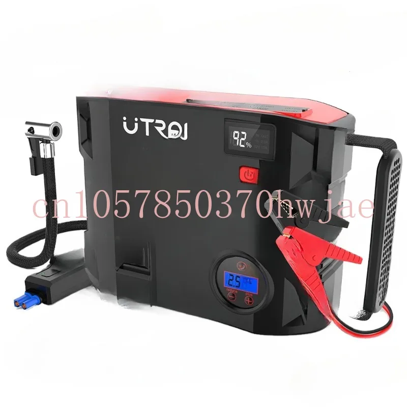 Utrai 2000A Jump Starter Strumenti Di Emergenza Per Veicoli Con Pompa Ad Aria Powerbank Jumpstart Con Gonfiatore Per Pneumatici A Luce Led Oem Factory