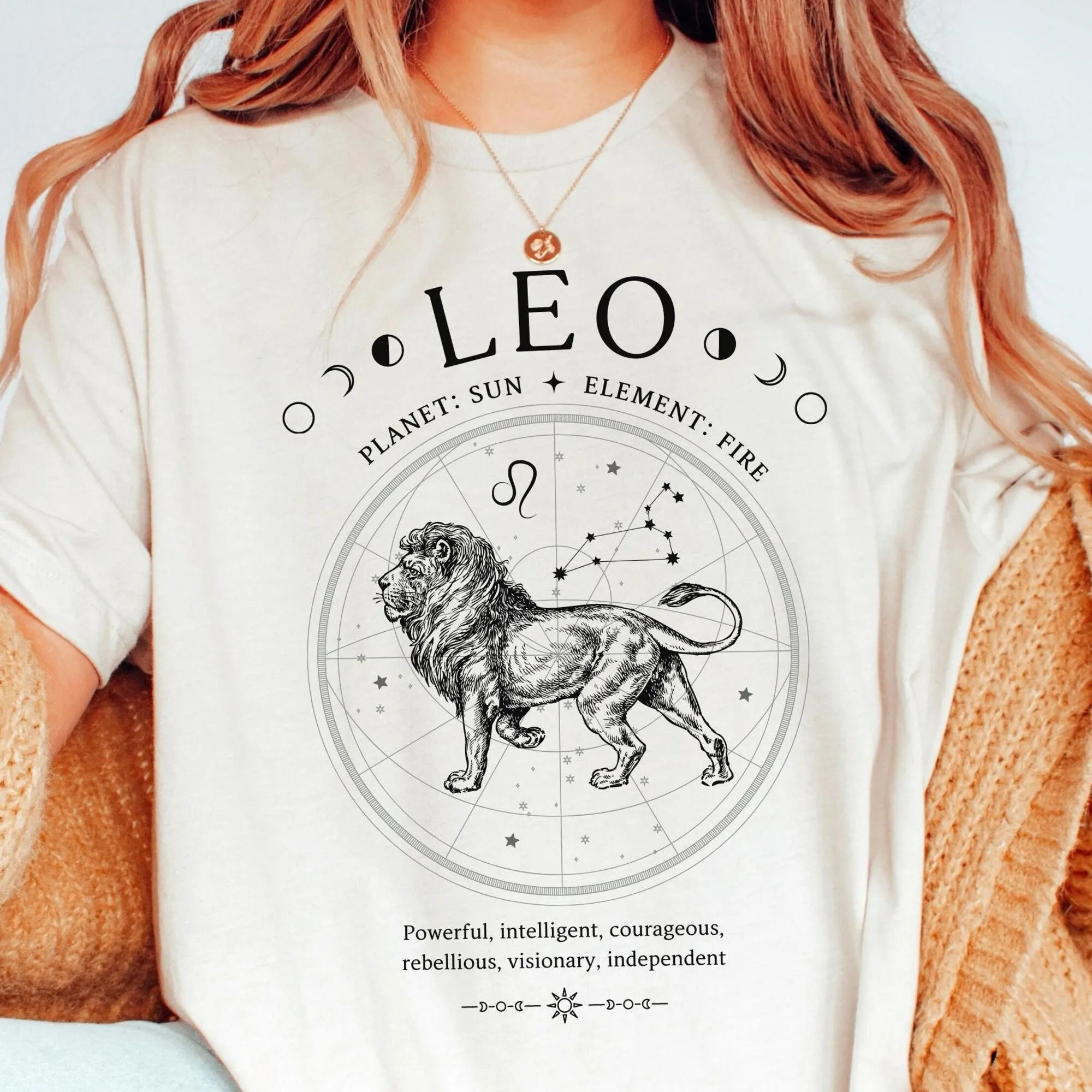 Maglietta Leo, Maglietta Leo Zodiac Facts, Maglietta Morbida E Confortevole, Unisex