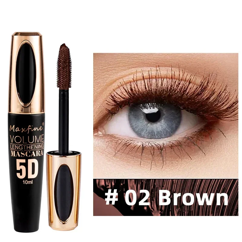 1 Pz Colorato 5D Volume Mascara Impermeabile Anti-Sudore Duraturo Styling Ciglia Estensione Curling Mascara Trucco Femminile Cosmetico