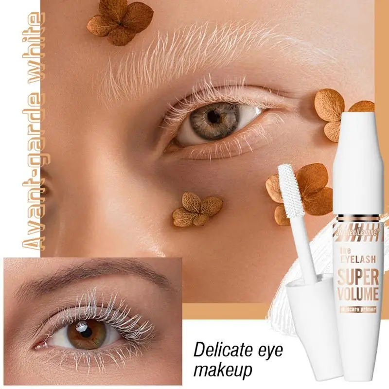 Base Bianca Curling Mascara Primer Base Per Estensione Eye Lash Cream Waterproof Long Lasting Mascara Ladies Girls Makeup Gift