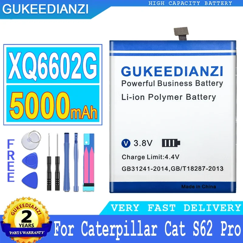 Batteria Gukeedianzi Da 5000Mah Per Caterpillar Cat S62, S62 Pro Cellulare Bateria