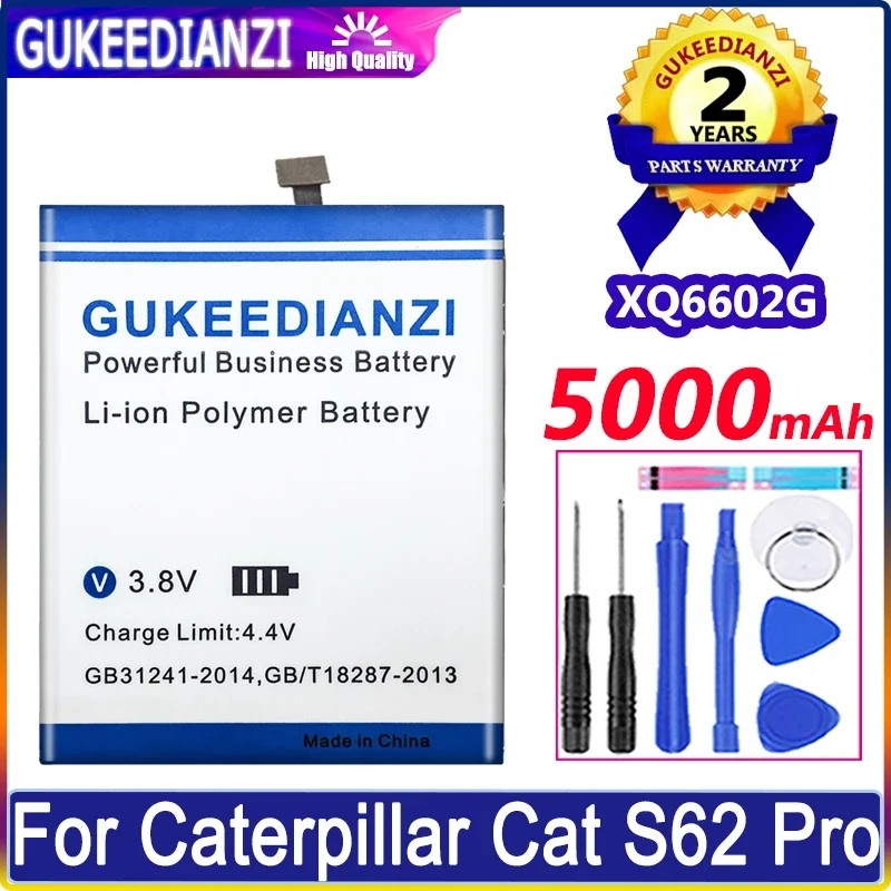 Gukeedianzi Batteria 5000Mah Per Caterpillar Cat S62, S62 Pro Cellulare Bateria