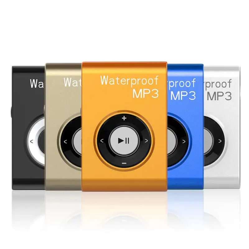 Mini Ipx8 Impermeabile Nuoto Lettore Mp3 Musica Stereo Mp3 Walkman Radio Fm Sport In Esecuzione Cuffie Stereo Hifi Musica