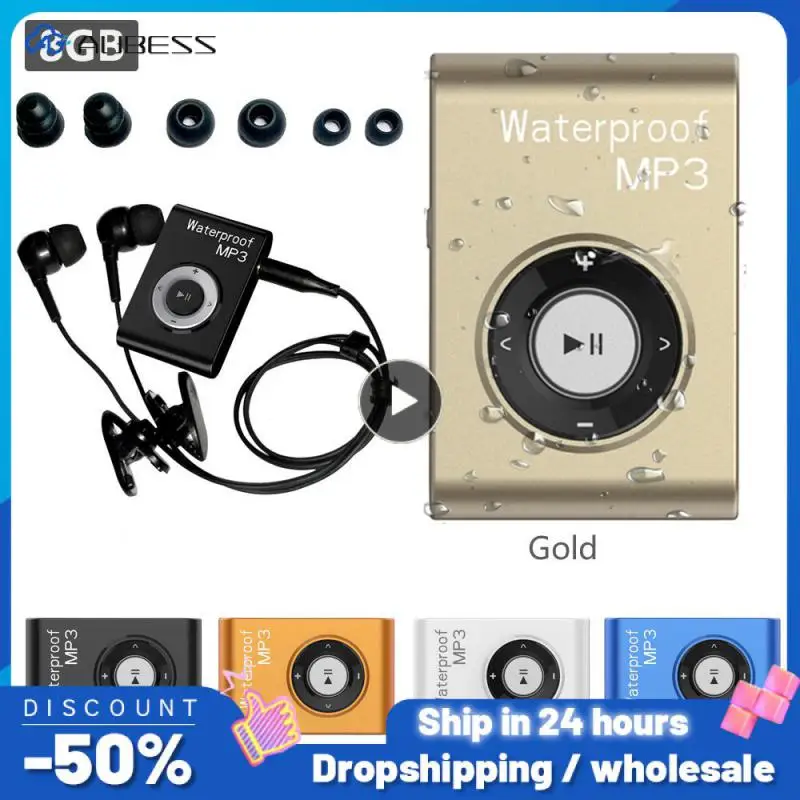 Nuoto Impermeabile Lettore Mp3 Musica Stereo Mp3 Walkman Con Clip Radio Fm