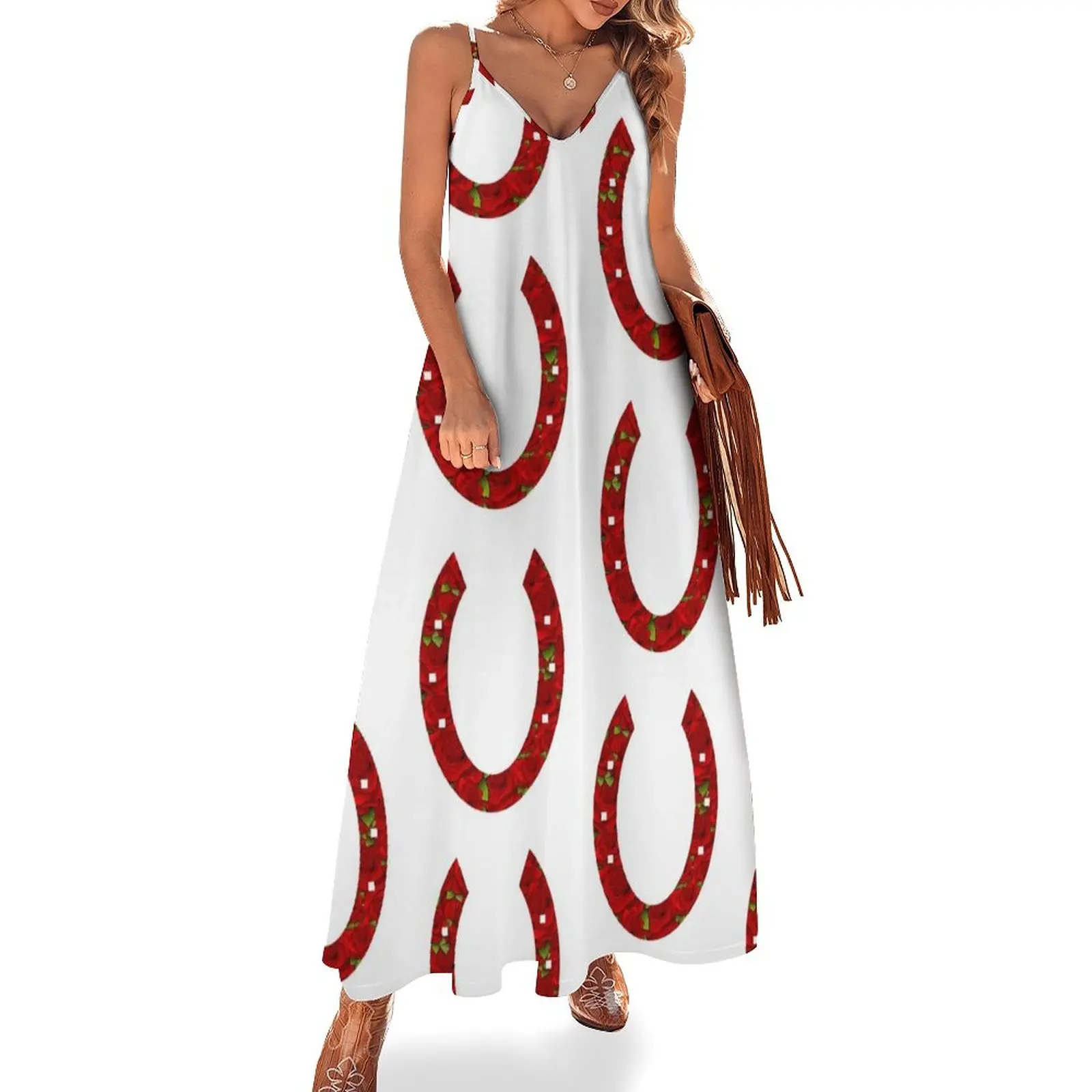 Abito Senza Maniche A Ferro Di Cavallo Abbigliamento Donna Abbigliamento Donna Corea Elegante Abito Estivo