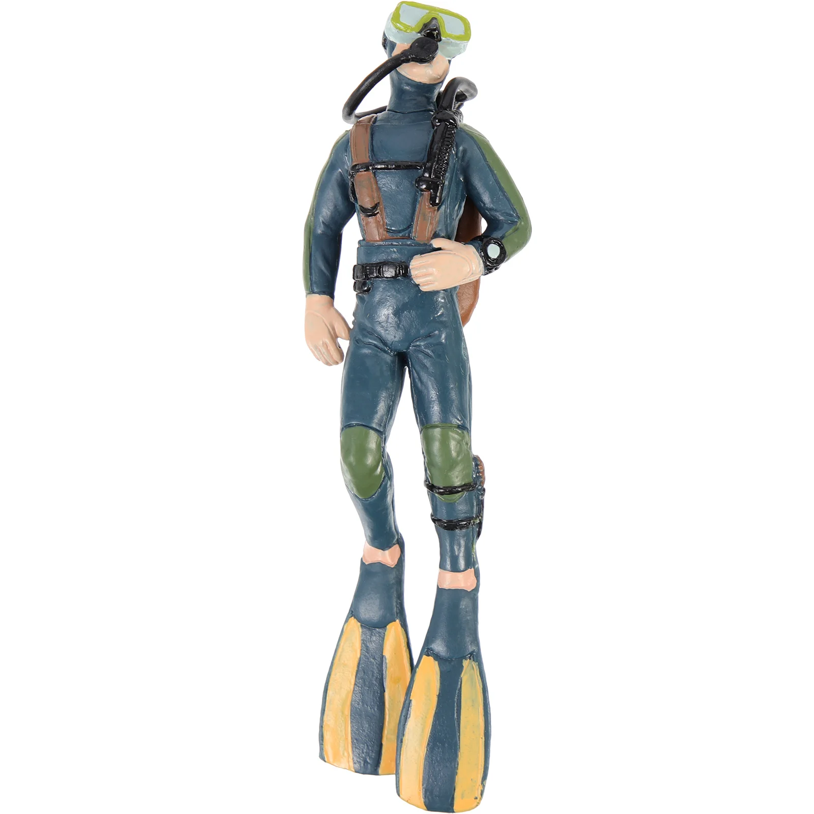 Fish Tank Diver Decor Aquarium Ornament Aquarium Landscape Decoration Frogman Landscaping