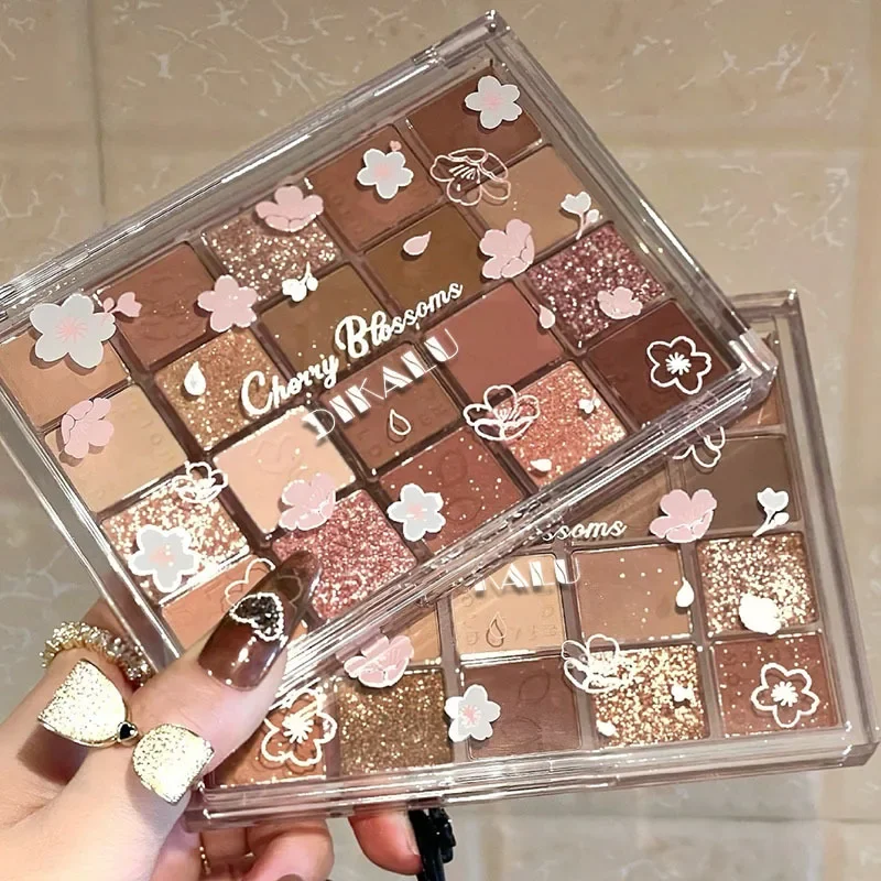 Nuovi 20 Colori Nude Shimmer Matte Eyeshadow Pallete Glitter Eyeshadow Long Lasting Waterproof Eye Pigments Shine Eyeshadow Makeup