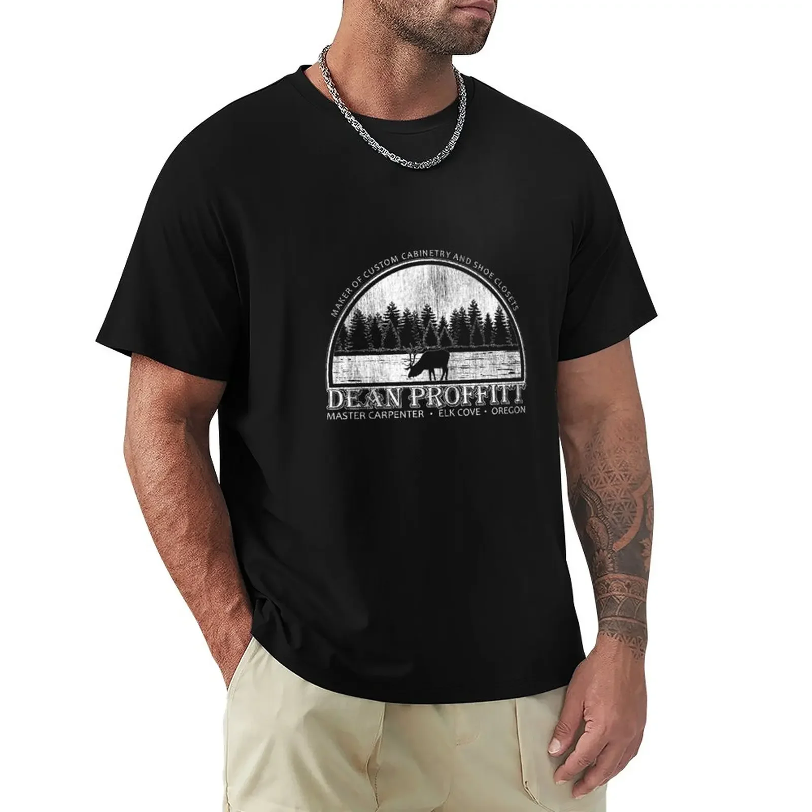 T-Shirt Scuro In Mare Ragazzi Stampa Animalier Vestiti Carini Magliette Carine Magliette Da Uomo Doganali