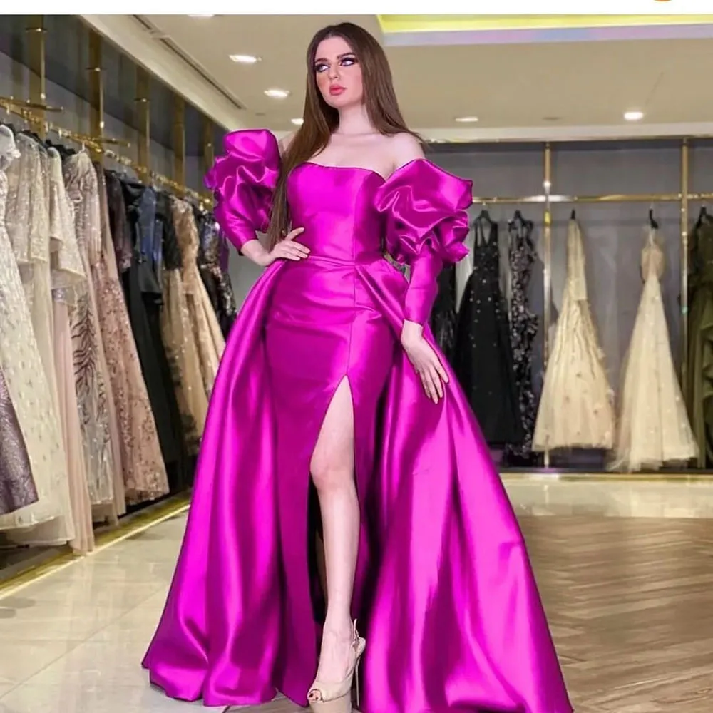 Doymeny Abiti Da Ballo A Sirena Arabia Saudita Abiti Formali Monospalla Robes De Soirée Abiti Da Festa Celebrità