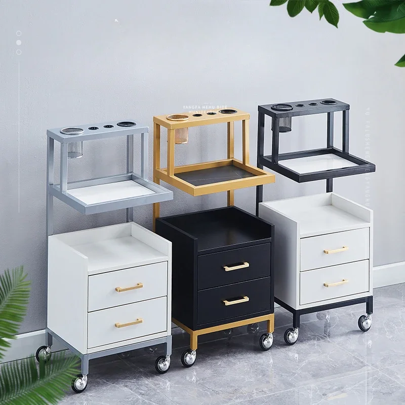 Trucco Manicure Salon Trolley Cassetti Cosmetici Pulizia Rolling Salon Trolley Utility Carrito Auxiliar Salon Furniture Bl50St