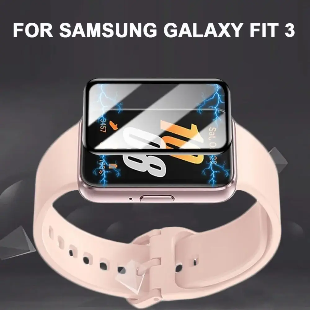 Pellicola Protettiva 3D Da 2 Pezzi Per Samsung Galaxy Fit 3 3D Curved Edge Hd Full Cover Screen Protector