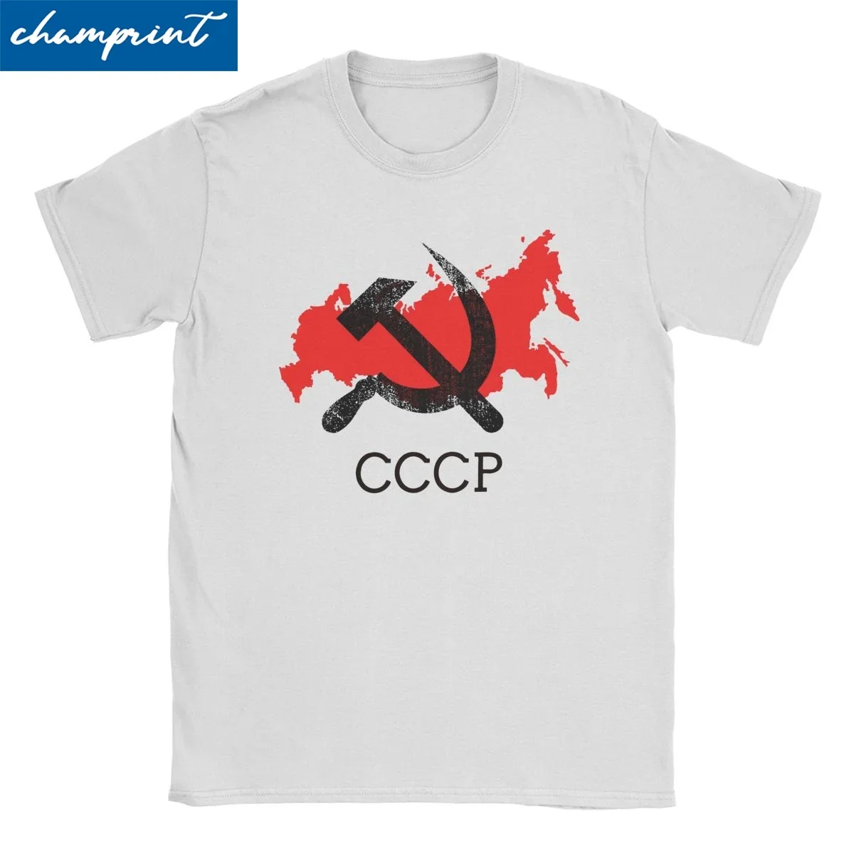 Ussr Cccp Flag Men Women'S T Shirt Russia Army Militale Funny Tees Short Sleeve Crewneck T-Shirts Cotton Party Clothing