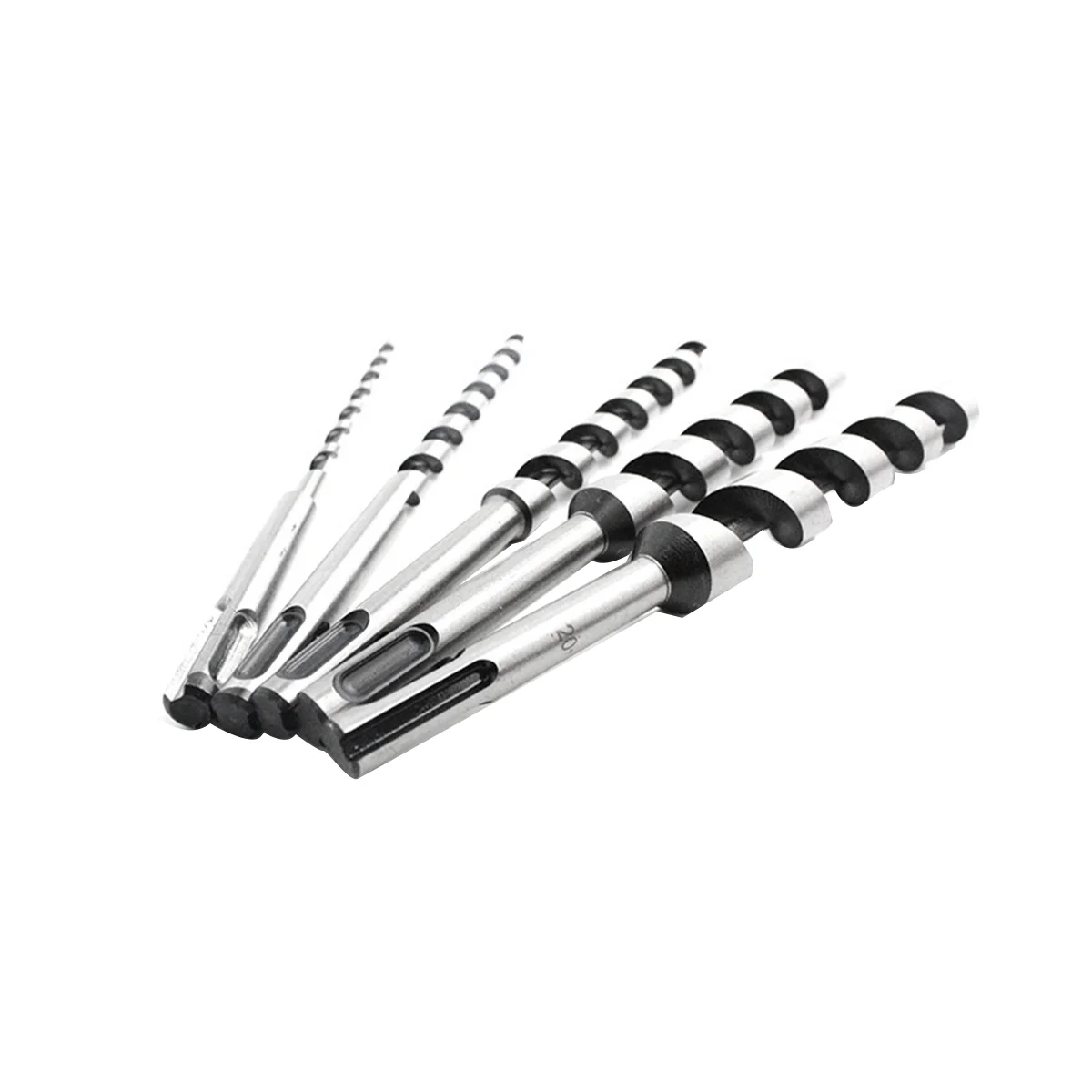 5 Pezzi Punta Elicoidale Per Legno 6 10 14 18 20Mm Set Di Punte Per Trapano Centrale Per La Lavorazione Del Legno Per Utensili Per La Lavorazione Del 