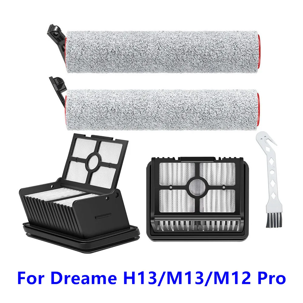 Per Dreame H13/M13 Roller Brush Filtro Hepa Per Dreame M12 Pro Accessori Per Aspirapolvere Portatili A Umido E A Secco