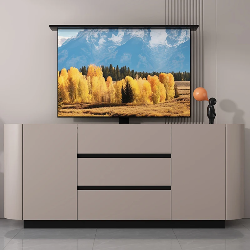 Mobile 80 Pollici Tv Stand Camino Monitor Tavolo Centro Di Intrattenimento Mueble Unit Tv Stand Mueble Tv Colgante Mobili Moderni