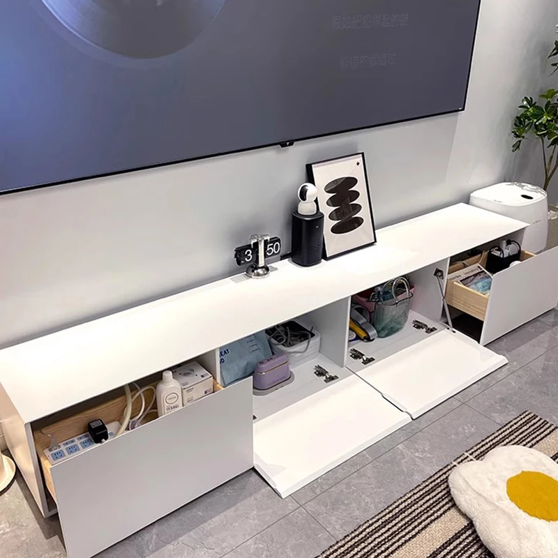 Mobile 80 Pollici Tv Stand Camino Monitor Tavolo Centro Di Intrattenimento Mueble Unit Tv Stand Mueble Tv Colgante Mobili Di Lusso