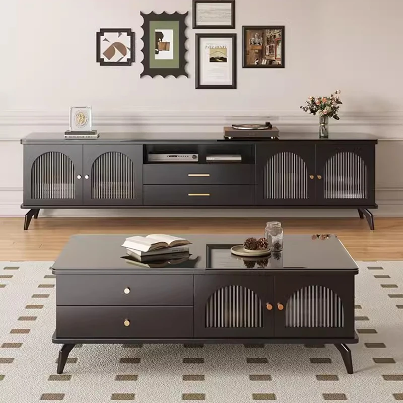 Centro Di Intrattenimento Tv Stand Cabinet Table 80 Pollici Camino Monitor Mueble Unit Tv Stand Mueble Tv Colgante Mobili Moderni