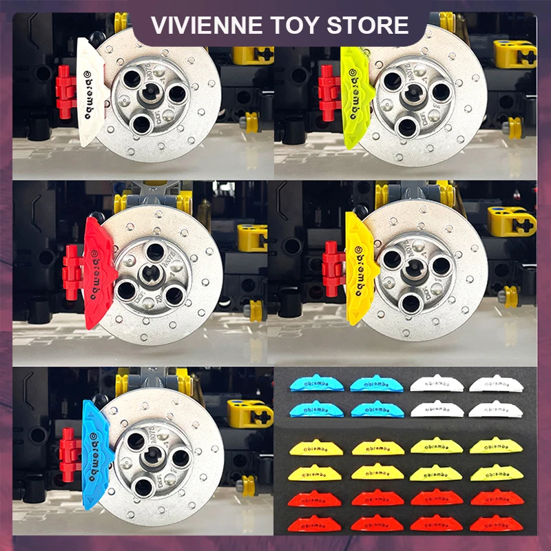 Accessori Tecnologici Moc Calipers Compatibili Con Lego Cada Mouldking Sembo 1:8 Car 42115 42143 42125 Building Bricks Blocks