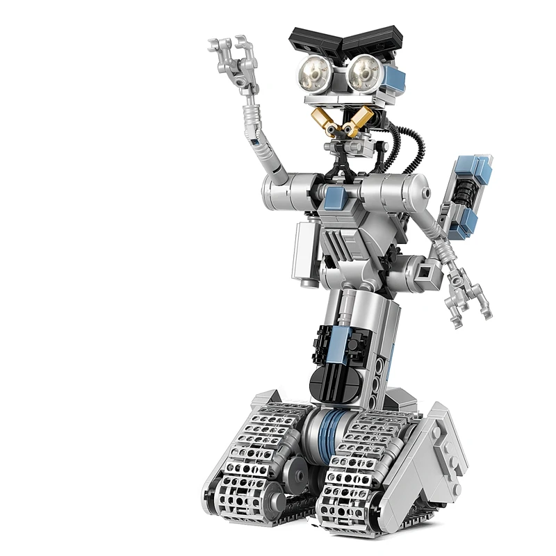 Buildmoc Johnny No.5 Robot Numero Cinque Figure Robot 387 Pezzi Brick Moc Set Building Blocks Kit Giocattoli Per Bambini Regali Per Bambini Giocattolo