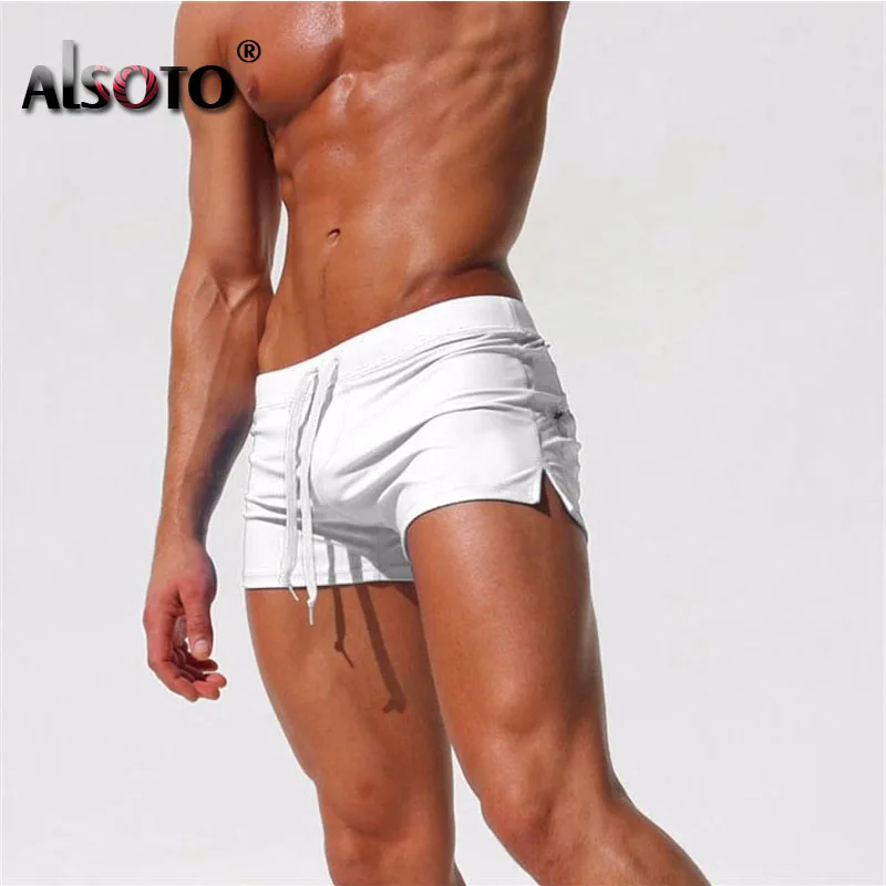 2023 Estate Sexy Nuovi Pantaloncini Da Spiaggia Uomo Costume Da Bagno Casual Pantaloncini Da Uomo Palestre Sunga Costumi Da Bagno Pantaloncini Da Surf