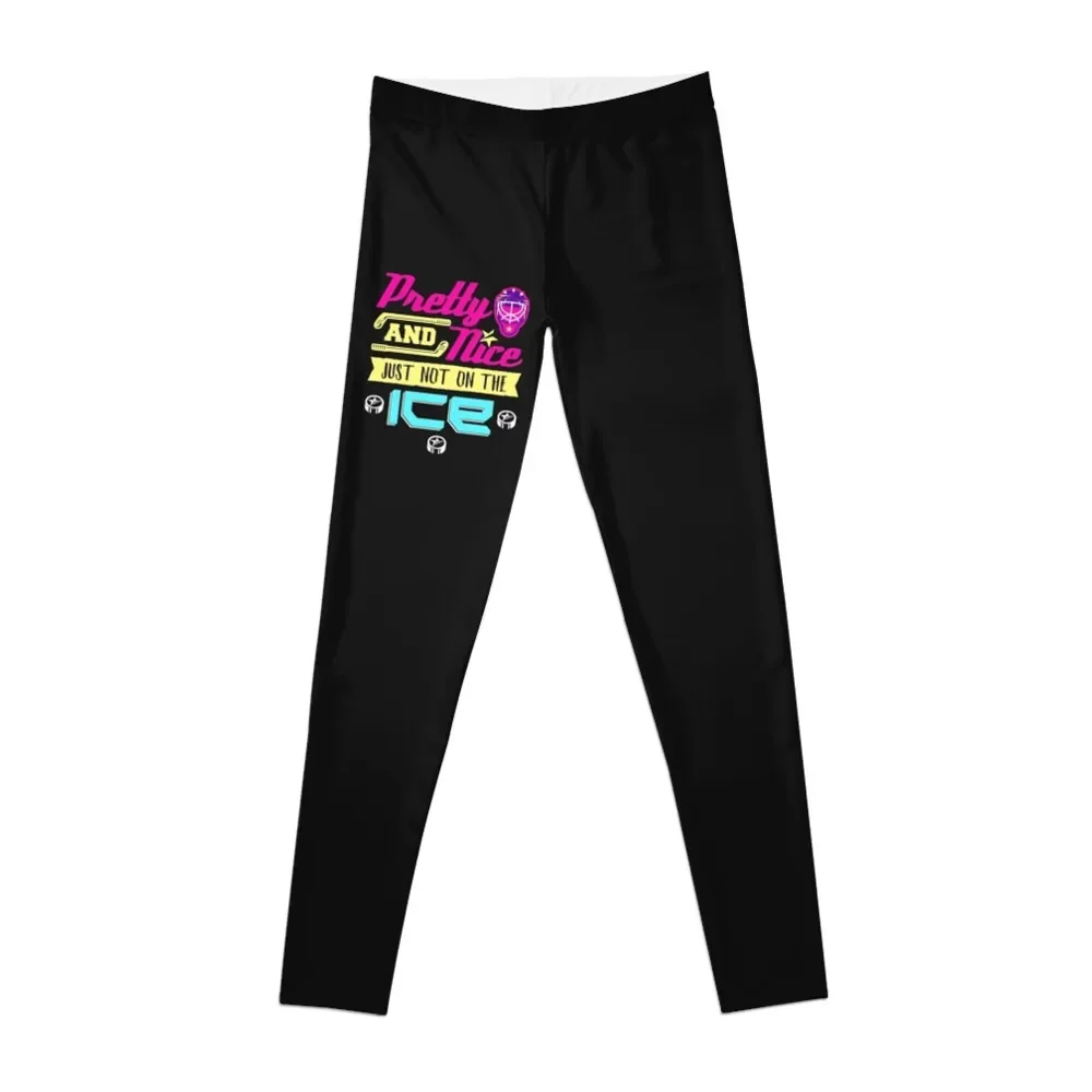 Ragazze Hockey Bella E Bella Non Solo Sul Ghiaccio Leggings Abbigliamento Da Palestra Active Wear Gym Womans Womens Leggings Da Donna