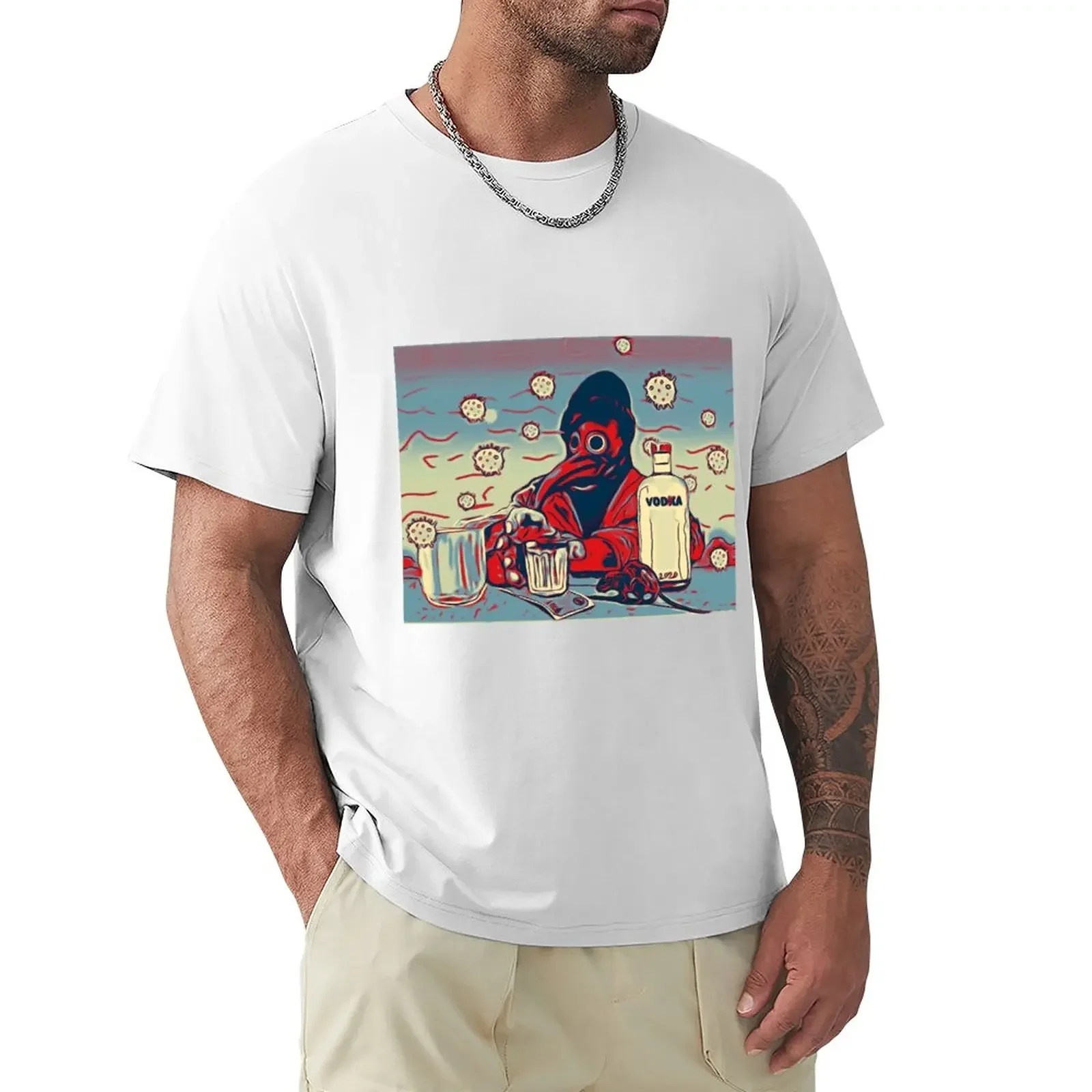 L'Ultimo Cento T-Shirt Funnys Oversize Camicia Da Allenamento Da Uomo Di Moda Coreana