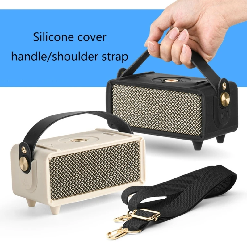 Custodia Protettiva Morbida Antiurto Per Marshall Emberton Ii Custodia Da Viaggio Per Altoparlante Compatibile Con Bluetooth Con Cinghie