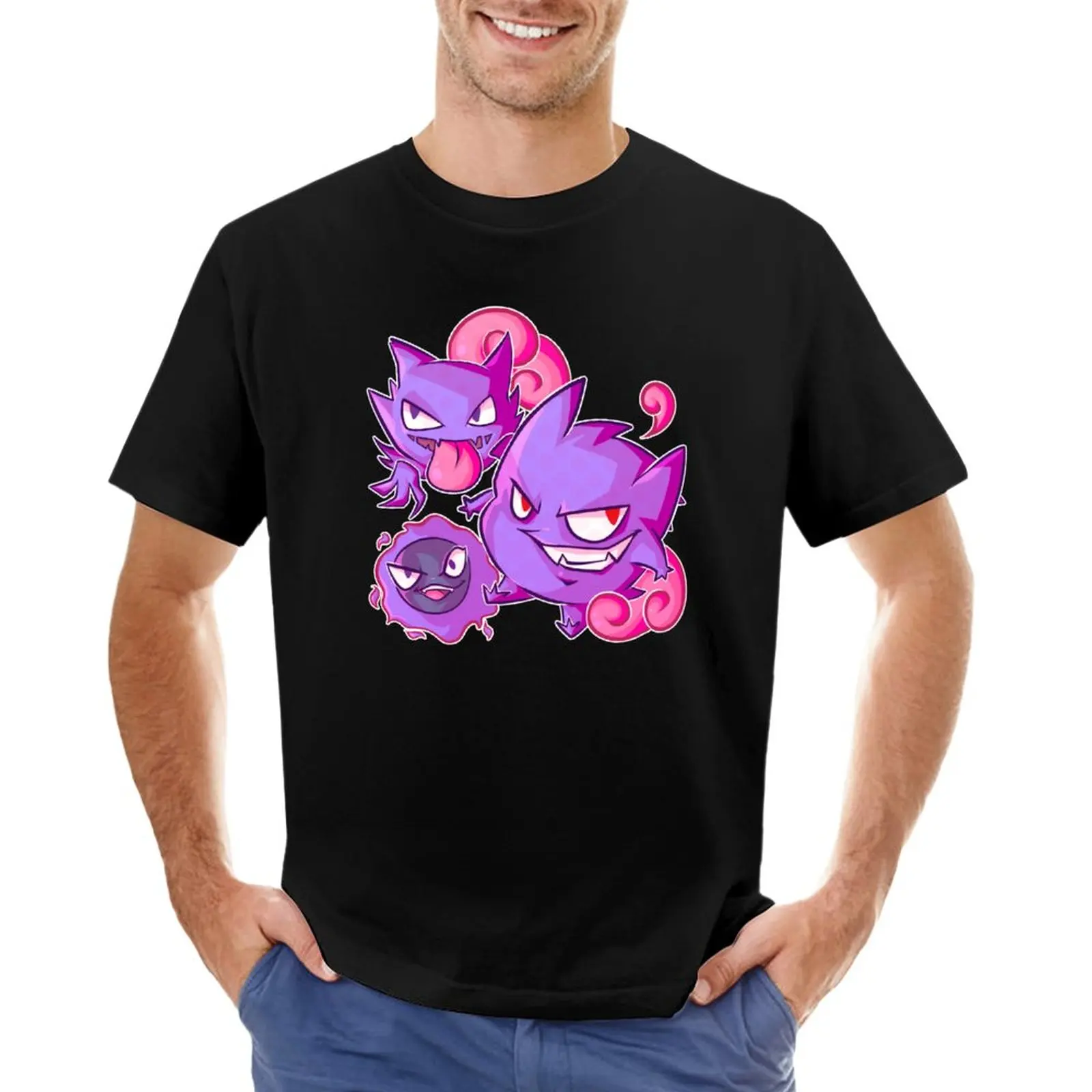 Ghosts T-Shirt Graphic T Shirts T-Shirt Short Shirts Graphic Tees Men Clothings