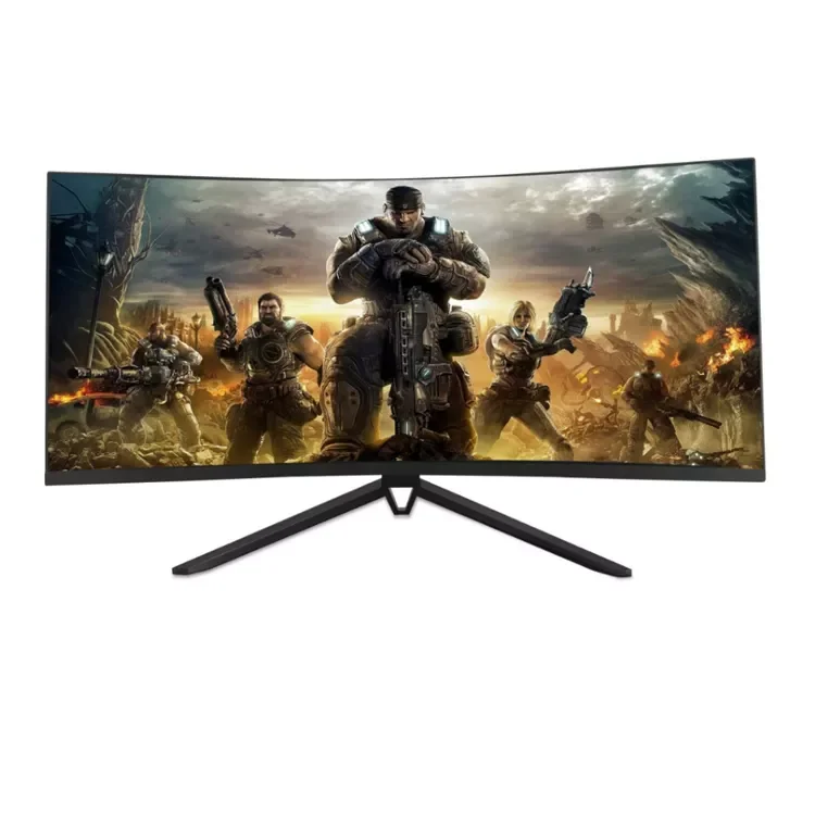 Schermo Curvo Da 34 Pollici Diretto In Fabbrica Monitor Da Gioco Desktop 3440*1440 144Hz