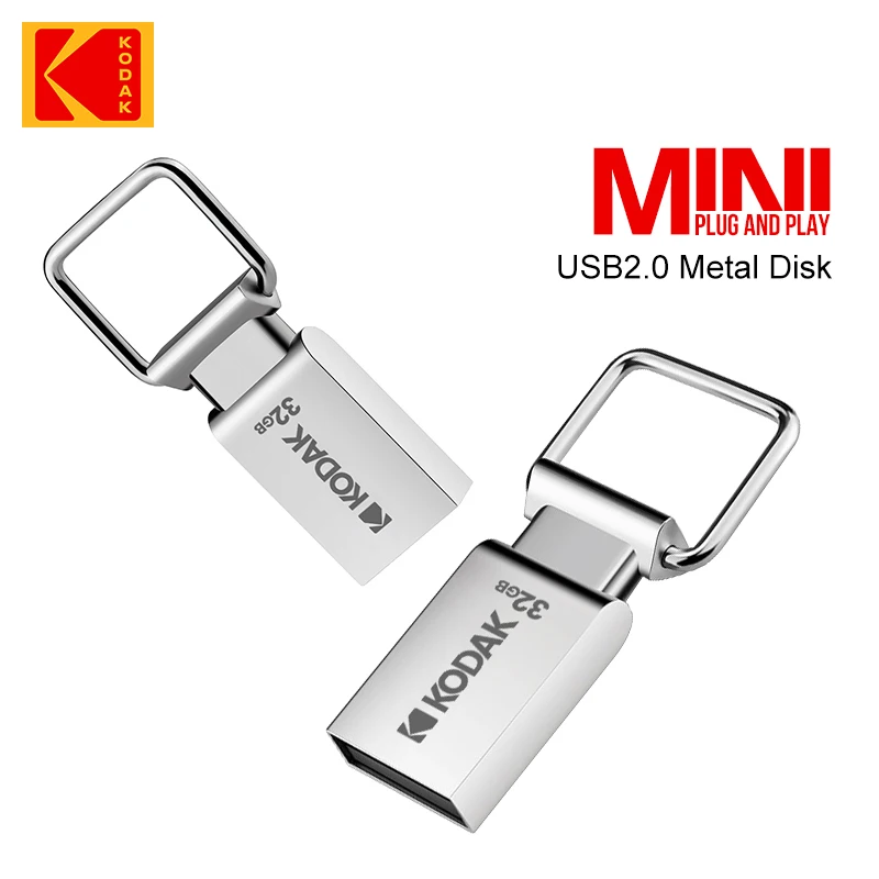 Originale Kodak K112 Super Mini Usb Flash Drive 64Gb/32Gb Flash Disk Pendrive Memory Stick Metal Car Portable Drive