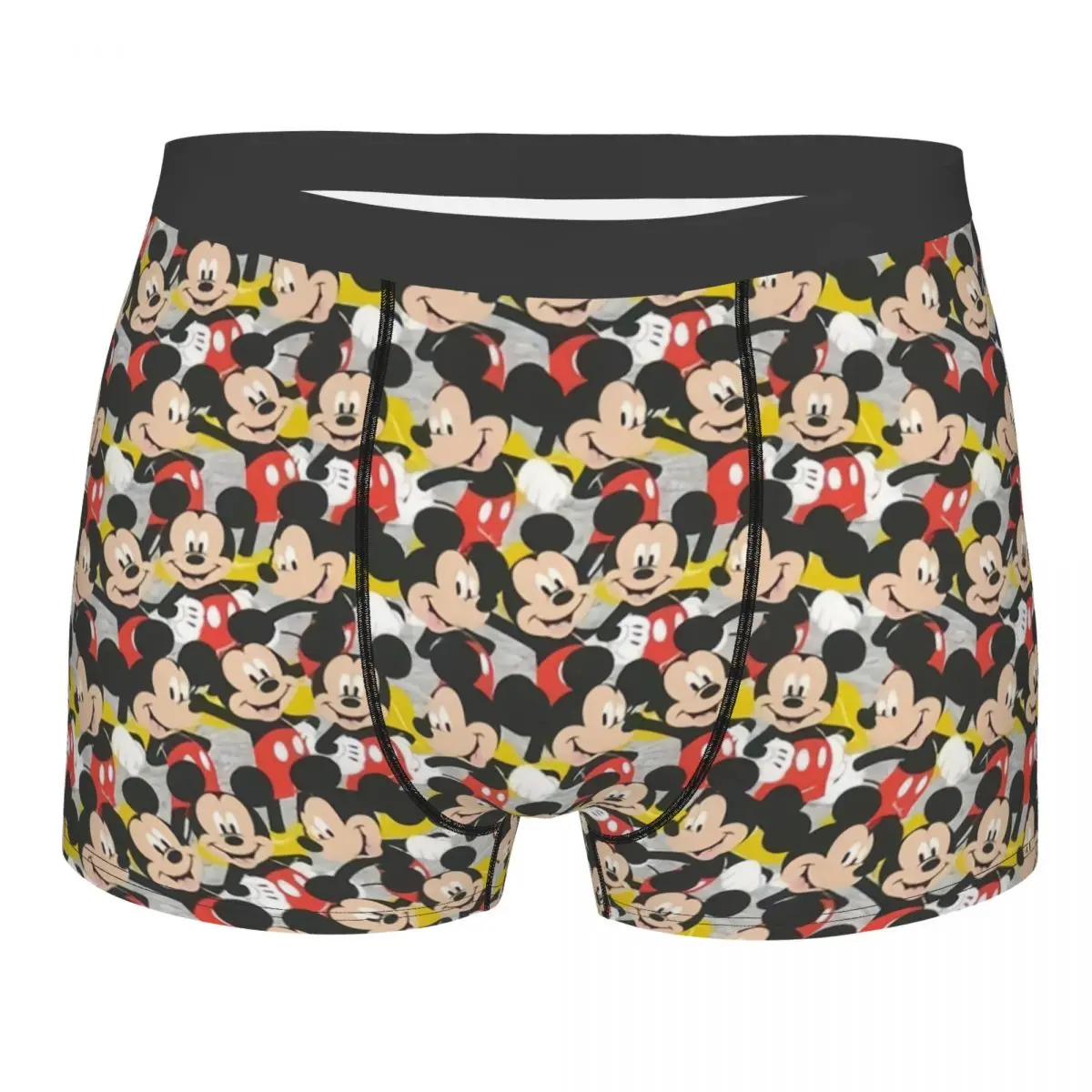 Cartone Animato Disney The Mickey Mouse Underwear Men Print Boxer Personalizzati Mutandine Slip Mutande Morbide