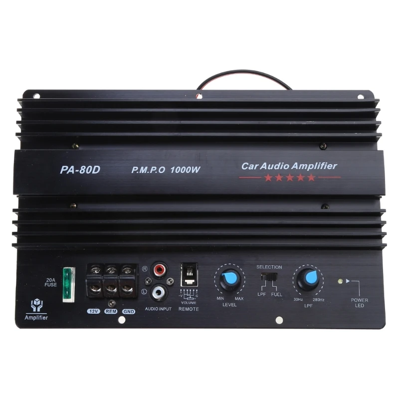 Scheda Amplificatore Automatico Booster Subwoofer Per Basso Amplificatore Per Auto A Bassa Frequenza Da 1000