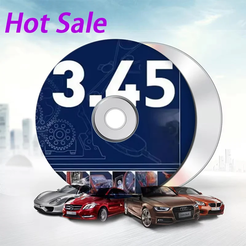 2024 Vendita Calda Autodata 3.45 Software Software Di Riparazione Auto Software Di Riparazione Auto Autodata 3.45 Per Auto Europee