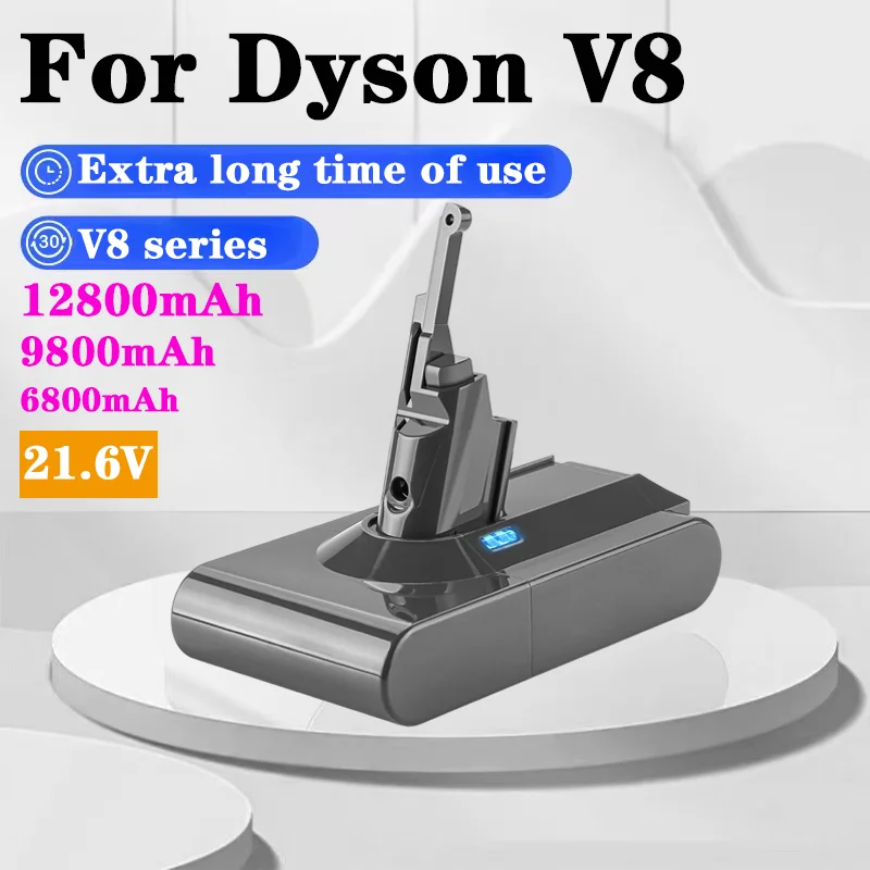 21.6V Per Batteria Dyson V8 Batteria Di Ricambio Yh5 Per Dyson V8, Per Serie Di Aspirapolvere Dyson V8 Absolute V8 Animal Sv10