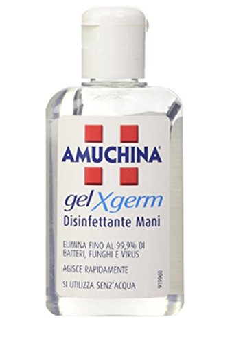 12 X Amuchina Gel Igienizzante Per Le Mani Per Pulire E Igienizzare Senz'Acqua