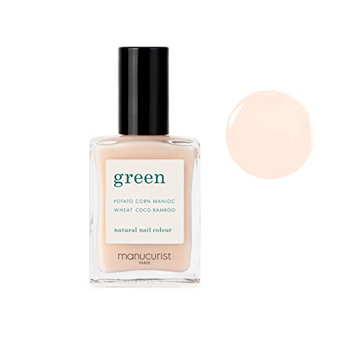 Smalto Per Unghie Manucurist Green - Smalto Classico Naturale - 9-Free - Smalto Di Origine Organica (84%) - Manicure - Cura Delle Unghie - 15Ml…… (Nud