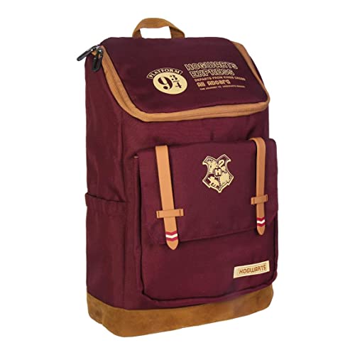 Cerdá Life'S Little Moments, Mochila Harry Potter Con Bolsillo Lateral, Compartimento Para Portátil Y Espalda Ergonómica | Asas Acolchadas-Licencia Of