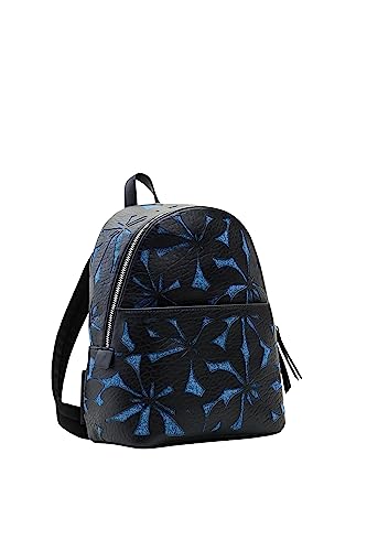 Desigual, Back_Onyx Mombasa Min Donna, Blu, Einheitsgröße