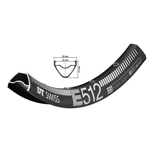 Dt Swiss Uni 2040012800 Cerchione, Nero, 6.5 Mm