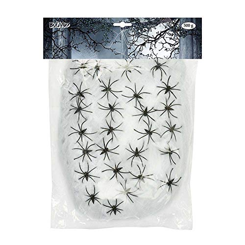 Boland- Ragnatele Decorative, Bianco, Xl (500G, 25 Ragni), 74425