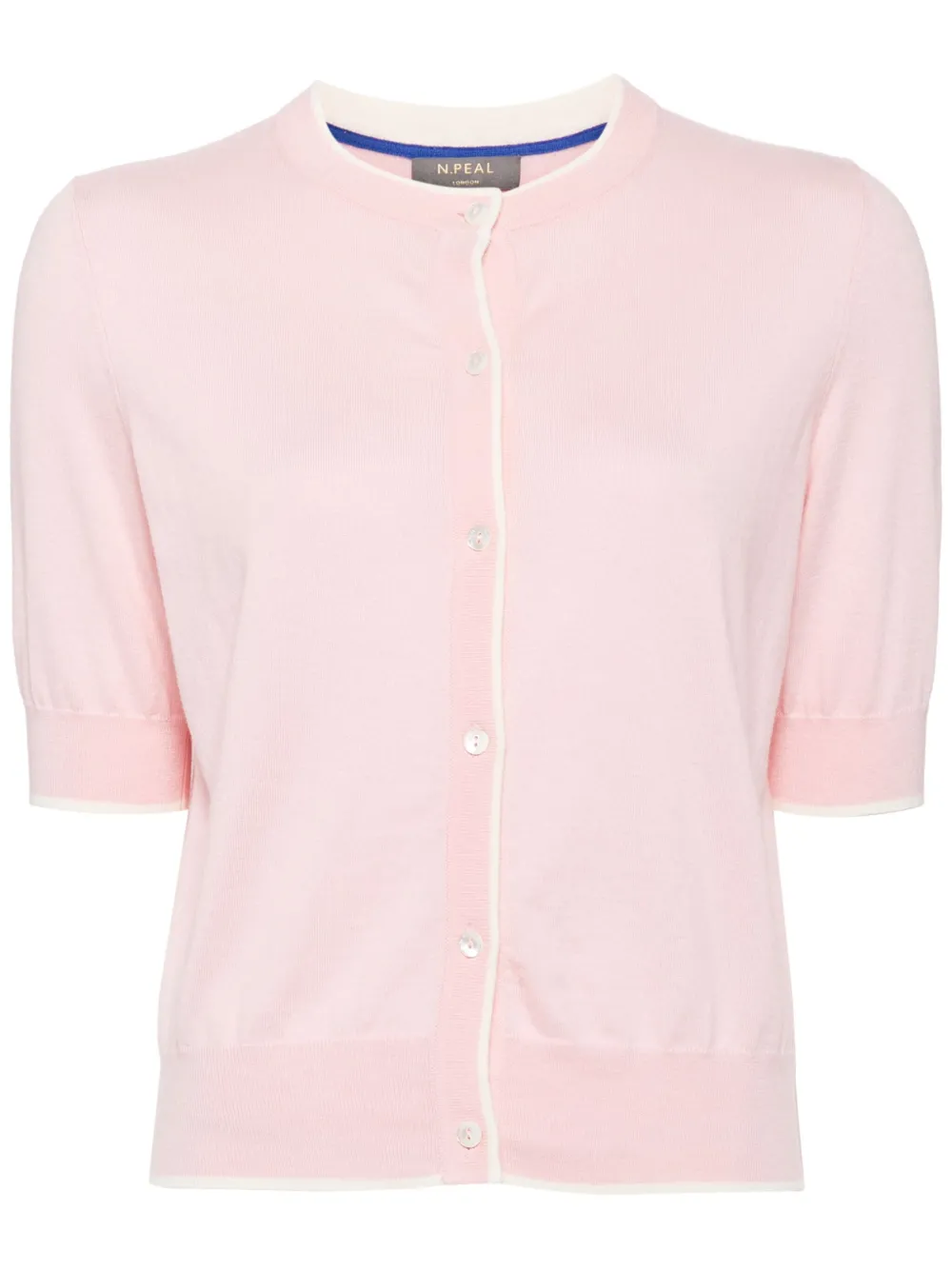 N.Peal short-sleeve cardigan - Rosa