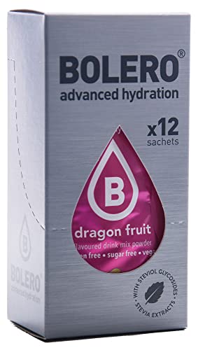 Bolero Sticks Dragon Fruit Dragon Senza Deposito, 12 Pezzi
