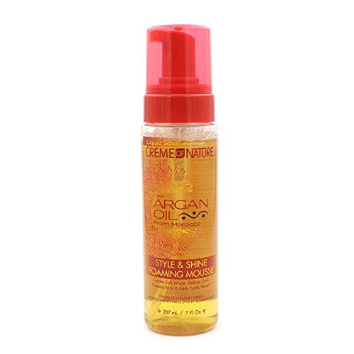 Creme Of Nature - Lozione Schiumosa Per Messa In Piega, All'Olio Di Argan