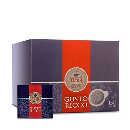 To.Da Caffè Cialde Caffè Ese 44 Mm Miscela Gusto Ricco, Originale, 150 Unità